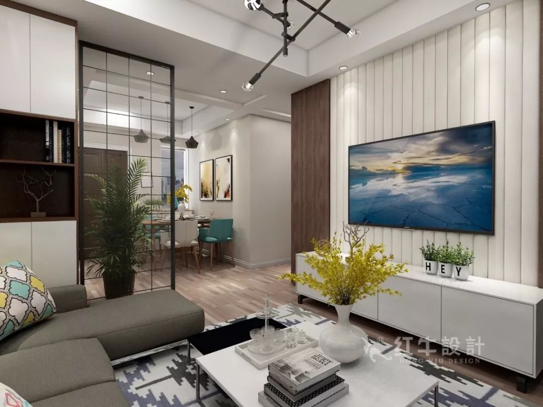 南京海赋尚城99㎡现代风格--幸福的三口之家06客厅沙发